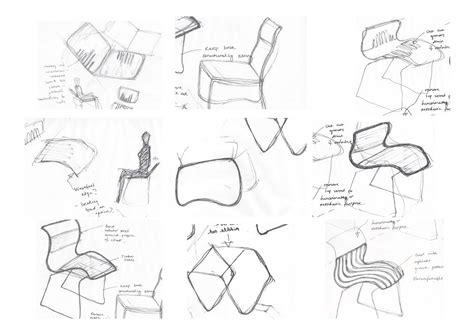 Furniture Design: Thumbnail Sketches