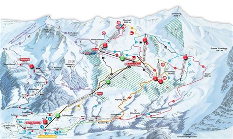 Grindelwald Switzerland Ski Map