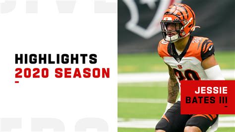 Cincinnati Bengals safety Jessie Bates III highlights | 2020 season