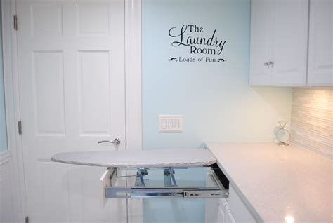 Laundry room ideas-drawer pull out ironing board. | Custom laundry room, Pull out ironing board ...