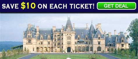 Biltmore Estate Coupons - $10 Off Each Ticket