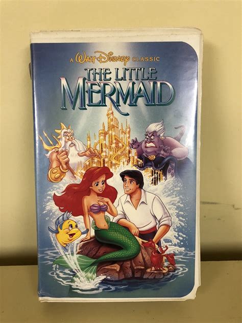 The Little Mermaid Vhs 1990