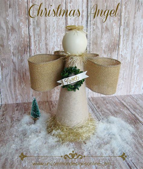 10 Beautiful DIY Christmas Angel Crafts and Ornaments