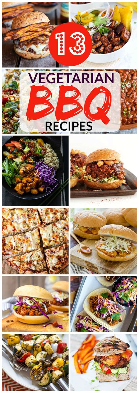 13 Vegetarian BBQ Recipes | Vegetarian bbq, Vegetarian grilling recipes ...