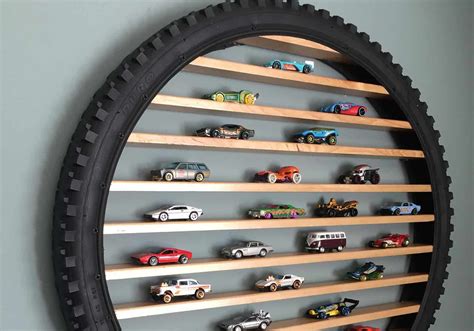 This Hot Wheels Tire Storage Display Is Genius