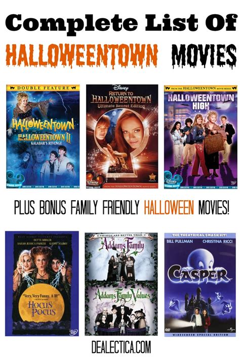 Complete List Of Halloweentown Movies