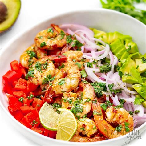 Shrimp Avocado Salad (20 Minutes!) - Wholesome Yum