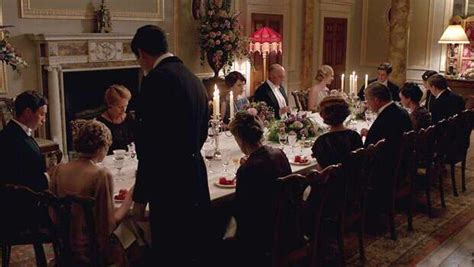 Downton Abbey at Basildon Park - The Dining Room - filming location