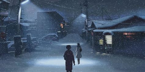 Most Beautiful Snow Scenes In Anime