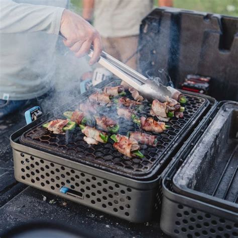 NOMAD Grill & Smoker | Grilling, Portable charcoal grill, Portable grill