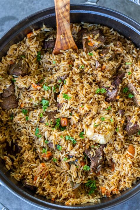 Uzbek Plov (One Pot Recipe) - Momsdish