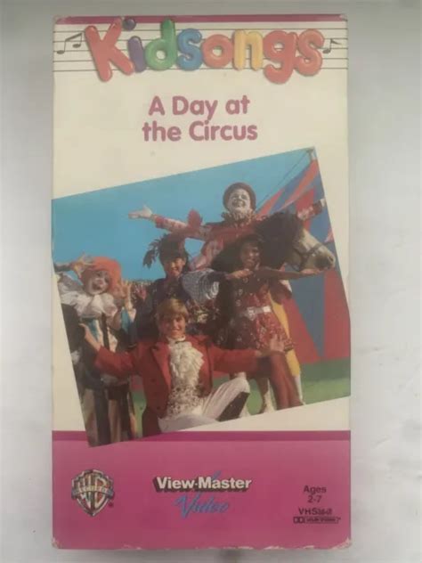 KIDSONGS A DAY At The Circus VHS 1987 - TESTED WORKS $3.66 - PicClick CA