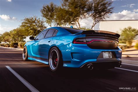 Pearl Blue 2015 Dodge Charger SRT 392 | DrivingLine