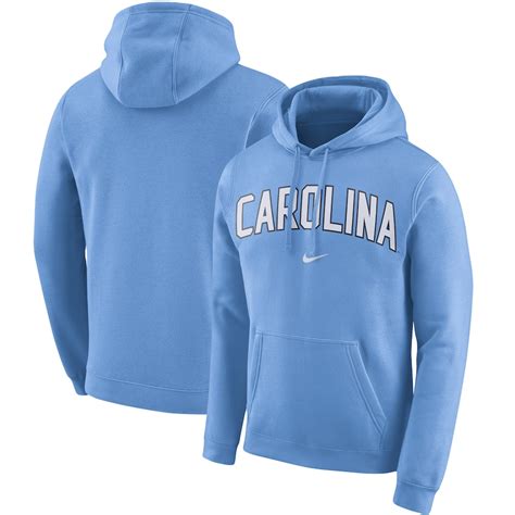 Men's Nike Carolina Blue North Carolina Tar Heels Arch Club Fleece ...