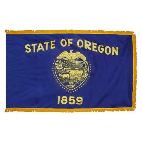 3x5' Oregon State Flag - Nylon Indoor