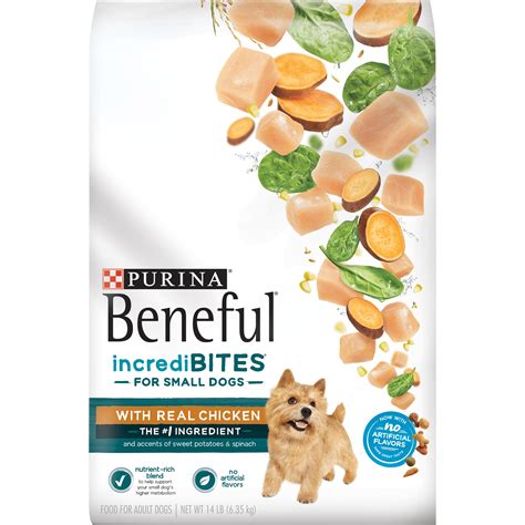 Purina Beneful Small Breed Dry Dog Food, IncrediBites With Real Chicken ...