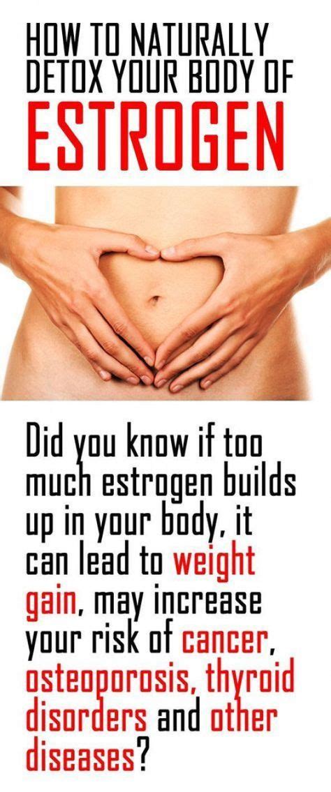 How to naturally DETOX your body of estrogen. #hormonalimbalance #estrogen #detoxdiet | Estrogen ...