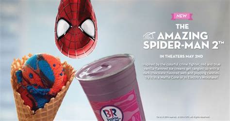 Spiderman Ice Cream - Baskin Robbins