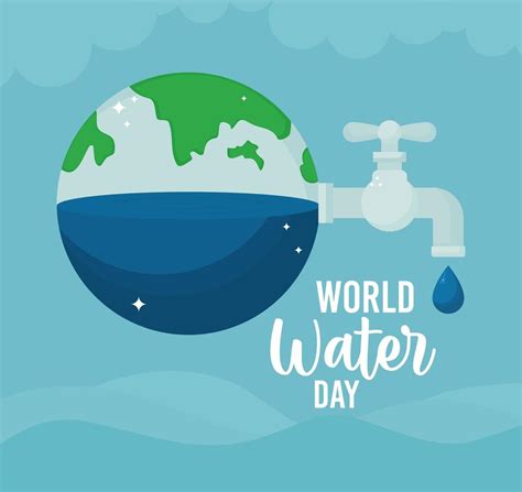 world water day poster 6617687 Vector Art at Vecteezy