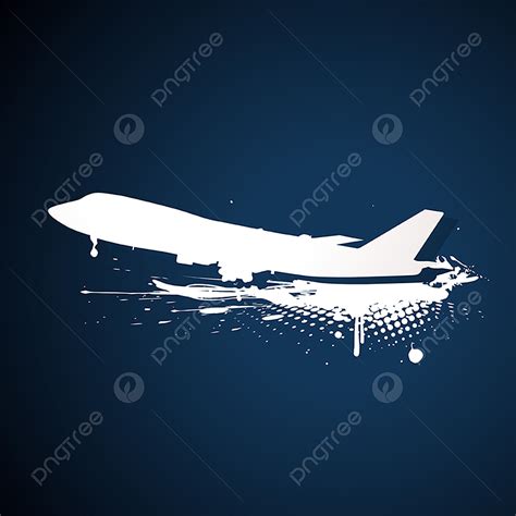 Airplane Vector Hd Images, Airplane Vector, Abstract, Airplane, Artwork PNG Image For Free Download