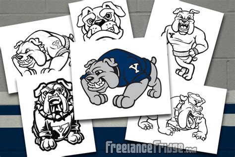 Bulldog Mascot Redesign – Freelance Fridge- Illustration & Character ...