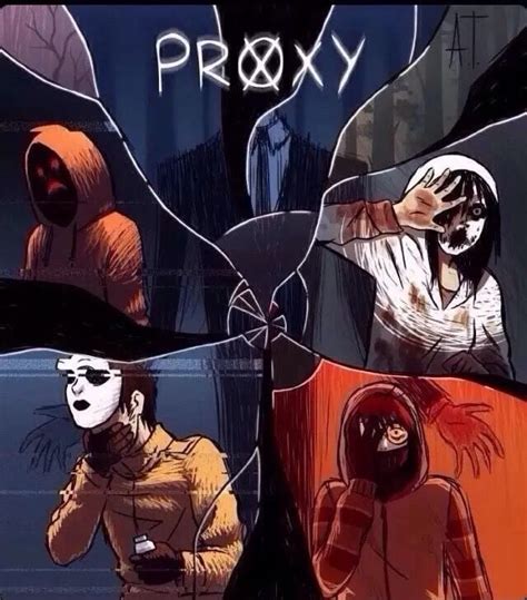 Proxies | Creepypastas, Personajes de terror, Crepypasta