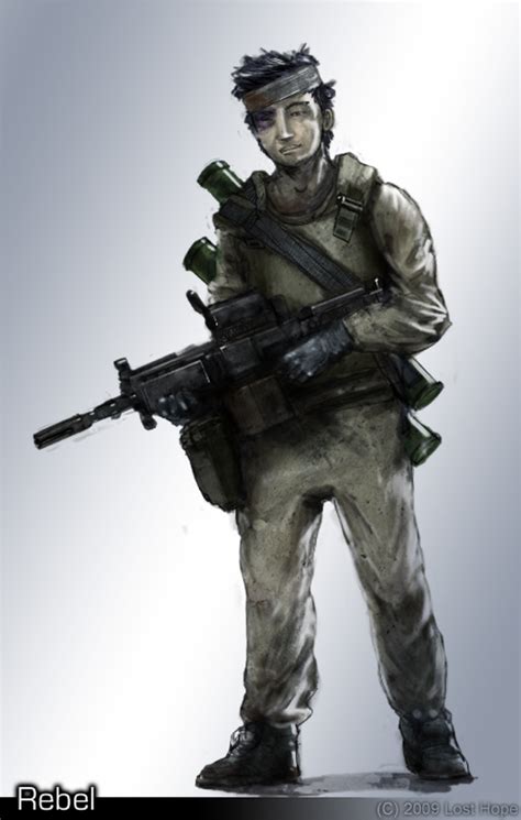 Rebel character concept image - Lost Hope mod for Half-Life 2 - Mod DB