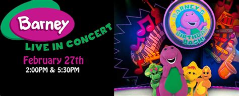 Barney Live in Concert – Birthday Bash Sunday — DeKalb County Online