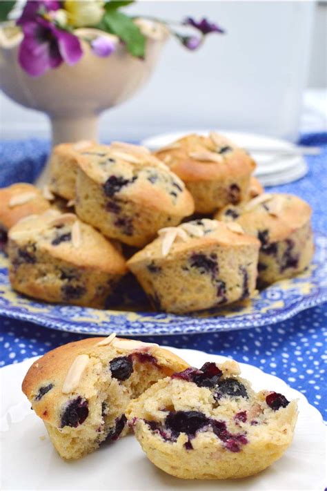 Blueberry Lemon Almond Muffins Recipe | Share the Recipe