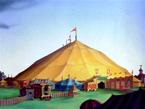 Dumbo, the circus tent | Animation background, Dumbo, Disney images