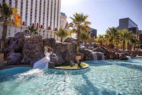 Excalibur Las Vegas on Twitter: "A waterfall and a slide, what else could you possibly need for ...