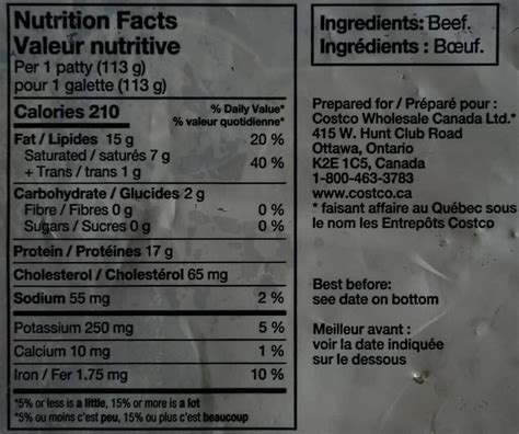 Kirkland Signature Ground Beef Patties 40 X 14 Lb Indiana Price - Garner Wispeas