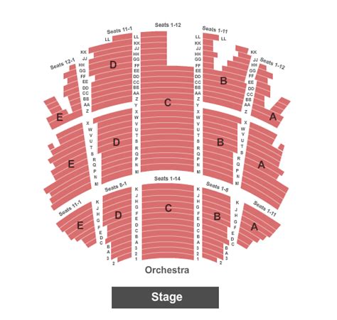 Tulsa Theater Seating Chart & Seat Maps - Tulsa