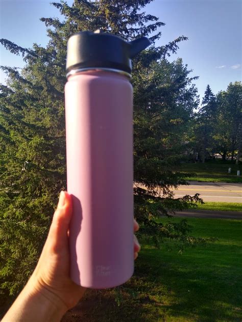 Insulated Stainless Steel Filtered Water Bottle with Filter – Clearly ...