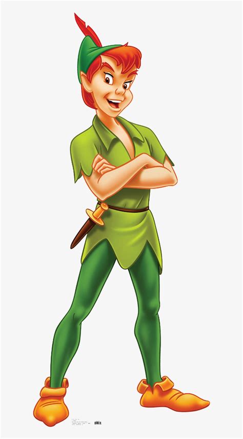 Peter Pan Transparent - Disney Cartoon Characters Boy Transparent PNG ...