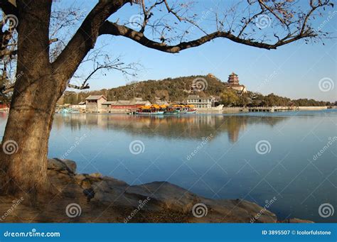 Summer Palace in the Winter Stock Image - Image of china, kunminghu: 3895507