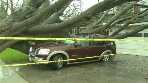 Powerful 'pineapple express' storm hits California - BBC News