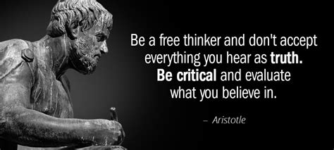 Don't let others think for you. Think for yourself. It's your life ...