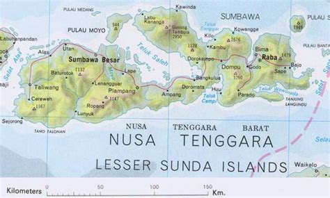 Sumbawa Indonesia Map