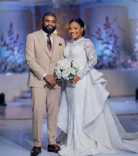 Photos: Mercy Chinwo and Pastor Blessed Tie the knot - Vine Pulse