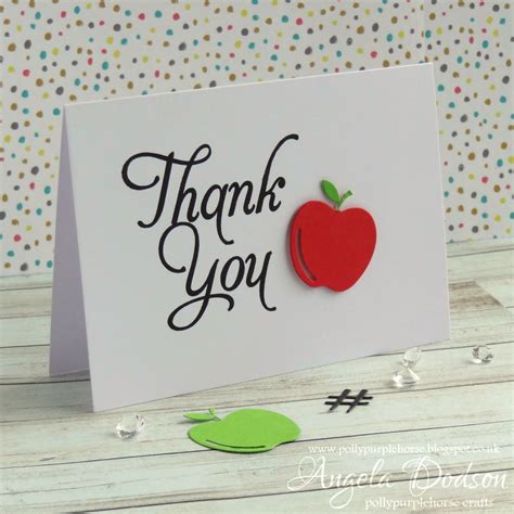 DIY Thank you cards – perfect for teachers