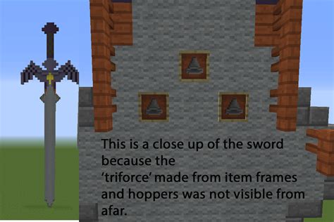 Master Sword Minecraft Build (Attempt) by BoredomCircle on DeviantArt