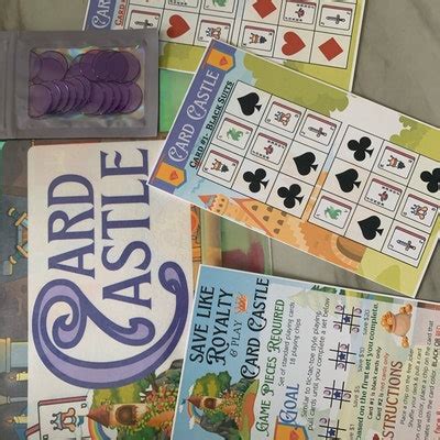 Card Castle ORIGINAL Playing Card Savings Challenge Game Shop Exclusive ...