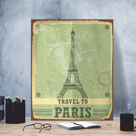 Vintage Paris Sign - Etsy