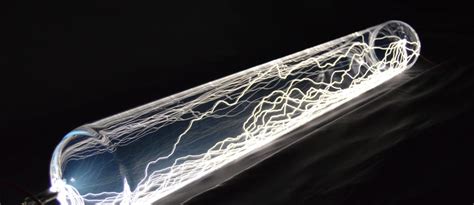 Fast Lightning Tube: Illuminated Plasma within Glass