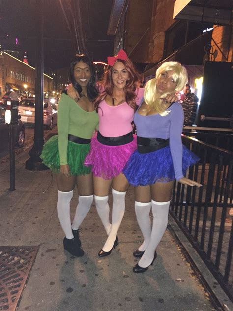 Powerpuff girls #halloween #costume Buttercup, Blossom, Bubbles | Cute couple halloween costumes ...