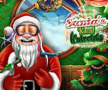 Santa's Real Haircuts, play game online - Candy's World