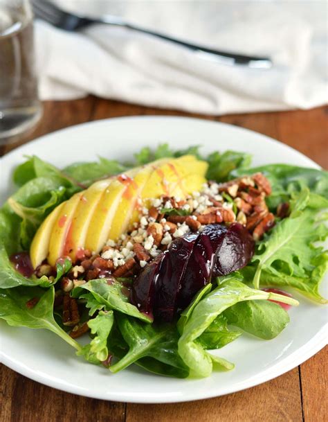 Roasted Beet and Pear Salad - Friday is Cake Night