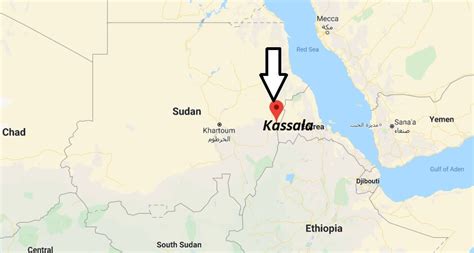 Where is Kassala Located? What Country is Kassala in? Kassala Map | Where is Map