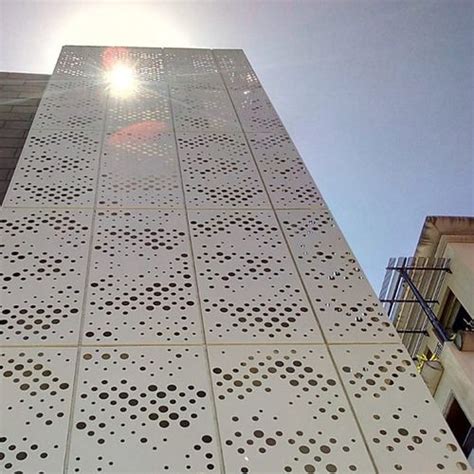 Perforated Metal Sheet Types Of Building Facades Curtain Wall Aluminum Veneer Panel Buy ...